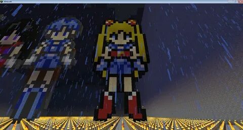 Sailor Moon Texture Pack Minecraft 17 Images - Sailor Moon N