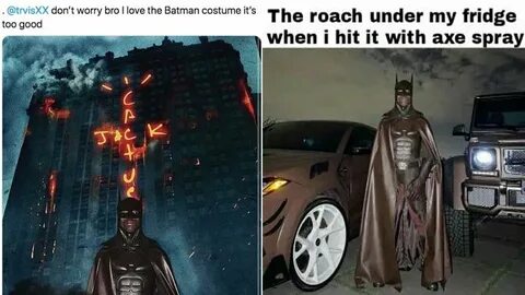The Dark Roach Rises: 15 Travis Scott Batman Memes To Keep T