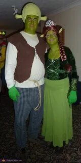 DIY Shrek and Princess Fiona Couples Costume Fiona costume, 