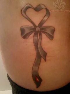 Pink Ribbon Butterfly Tattoo Ribbon Tattoos Pictures and Ima