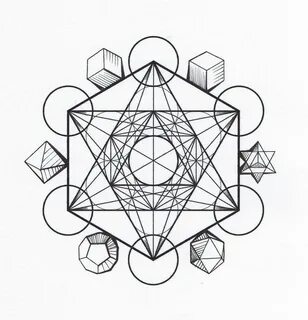 SYMBOLISM. The platonic solids. Geometría sagrada, Geometría