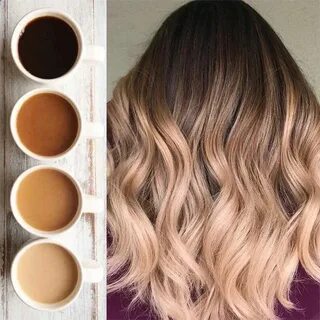 Coffee Color Melt - Behindthechair.com Color melting hair, C