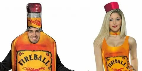 You Can Be A Sexy Fireball Bottle For Halloween This Year Ha