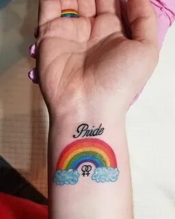 131 Colorful and Creative Pride Tattoos Pride tattoo, Rainbo