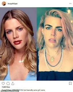 Busy Philipps, 39, participates in a #20YearChallenge: 'Basi