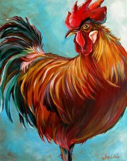 Simple Rooster Painting Related Keywords & Suggestions - Sim