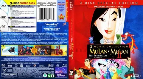 Mulan- Movie Blu-Ray Scanned Covers - Mulan2 :: DVD Covers