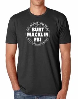 Burt Macklin FBI Parks and Rec Men's Athletic Fit Shirt #fas