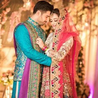 Aiman Khan and Muneeb Butt Wedding Photos - Buzzpk