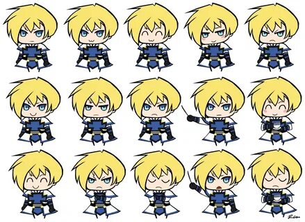 Blazblue Ky Chibi Sprite Thing by lightning-seal on DeviantA