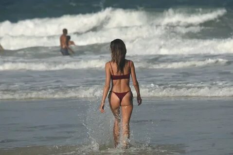 Leggy Alessandra Ambrosio Hits the Beach in Brazil (64 Photo