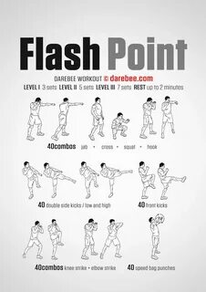 Flash Point Workout Shadow boxing workout, Workout, Gym work
