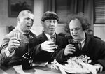 Art print posters /CanvasThe Three Stooges with Drinks 8.3x1