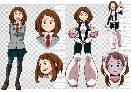 Pin de monica.G donaire.S em anime Ochako uraraka, Personage