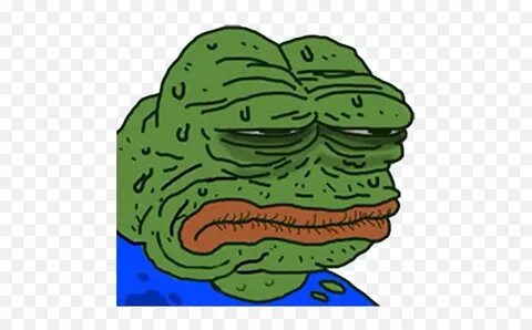 Pepe The Frog Stickers For Telegram - Pepe The Frog Tired Em