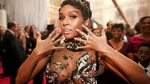 We Bow Down to Janelle Monáe, Red Carpet Queen in a Literal 