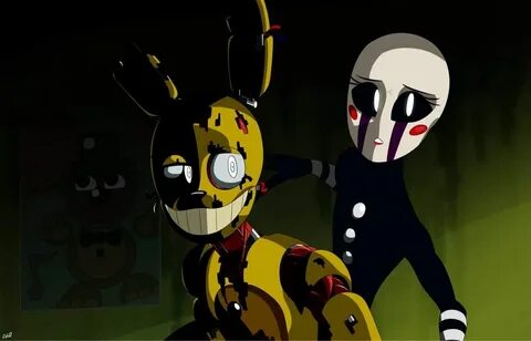 Springtrap and Puppet! Five Nights At Freddy's Amino in 2022