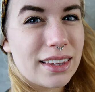 Septum Piercing Indian Nose Ring 18G Septum Ring Tribal Sept