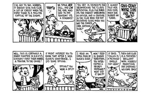 Read online Calvin and Hobbes comic - Issue #7