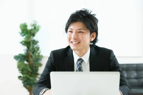 Japanese man stock photo