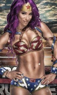 Sasha Banks in Wonder Woman Wwe girls, Wwe divas paige, Wres