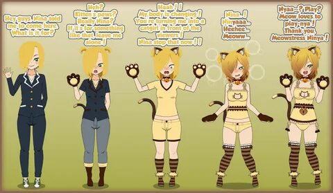 Sequence - Aibli to tiger cat girl tf tg by NinaPowa on Devi