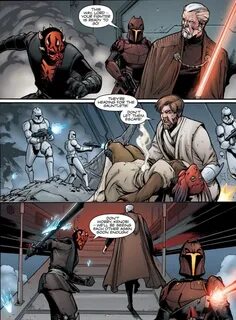 Obi Wan Vs Darth Maul Comic - Kahoonica