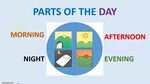Parts of the day and days of the week - YouTube