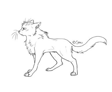 free_cat_lineart_by_gothicwolf_snow-d4a30hx.png (885 × 729) 