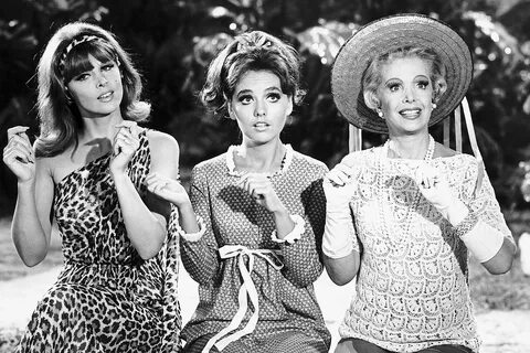 Ginger, Mary Ann, and Mrs. Howell from Gilligan’s Island
