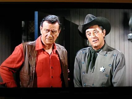 "El Dorado" . . Wayne and Mitchum John wayne movies, John wa