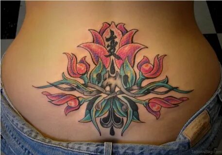 96 Attractive Lotus Flower Tattoos For Back - Tattoo Designs