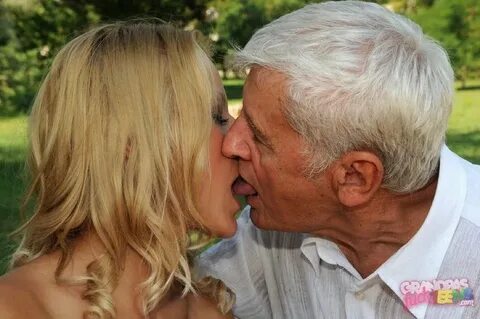 Cherry kiss old man