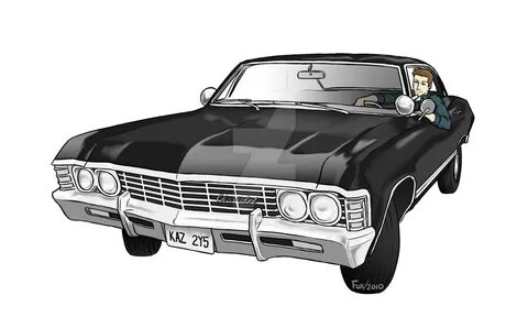 Impala Supernatural Drawings - #GolfClub