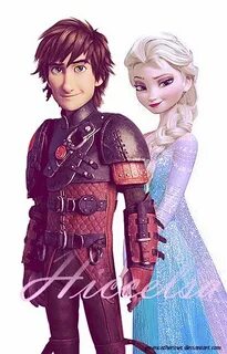 Hiccup and Elsa Disney princess wallpaper, All disney prince