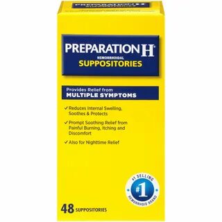 Buy Preparation H Hemorrhoid Symptom Treatment Suppositories
