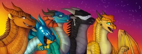 We Are the Dragonets of Destiny (re-redraw) by StarstruckDoo