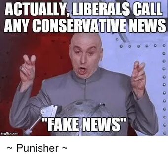 ACTUALLY LIBERALS CALL ANY CONSERVATIVENENS FAKE NEWS Img Fl