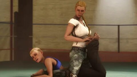 Mortal Kombat X Fan Art Cassie Cage And Sonya Blade Fun Time