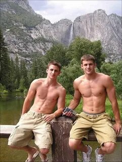 Adult Men Hiking