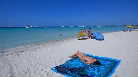 Es Trenc, the most famous nudist beach in Mallorca. - YouTub