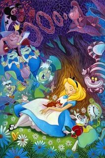 Alice in Wonderland Dibujar caricaturas, Imagenes de alicia,