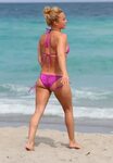 Hayden Panettiere - Wearing a bikini on the beach in Miami -