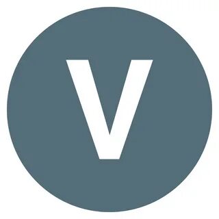 Blue V Logo PNG-Bildhintergrund PNG Arts