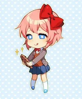 sayori Literature club, Literature, Chibi