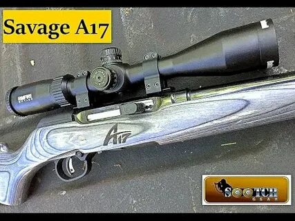 Savage A17 17 HMR Semi Auto Rifle Review - YouTube