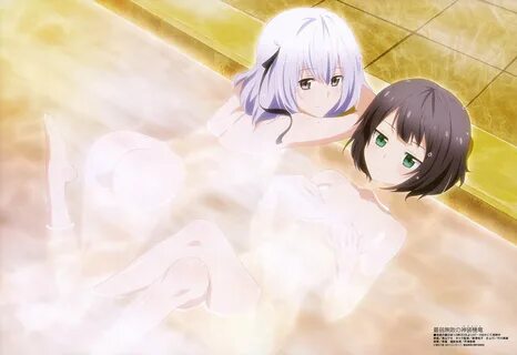 Secondary erotic image of a cute girl in a bathing second ed