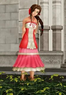 Aerith (KH2) Hi-Poly by Reseliee on DeviantArt