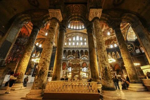 Muslim Prayers In Istanbul's Hagia Sophia For The First Time