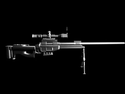 CS LR4 Sniper Rifle 3d model Maya files free download - mode